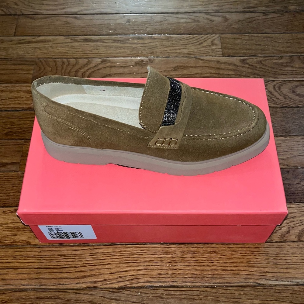 NEW Vaneli Suede Kimmo Loafers Tobacco Brown Women’s Size 8 - Picture 7 of 12